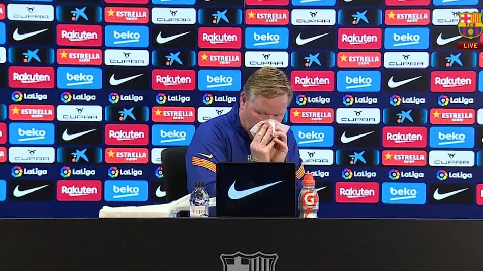 Ronald Koeman, conferencia de prensa, Barcelona