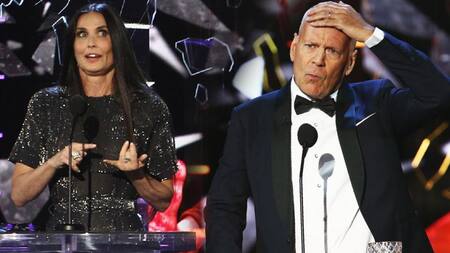 Demi Moore y Bruce Willis