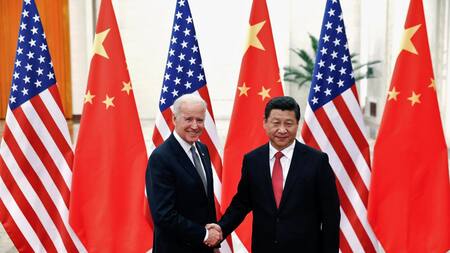 Joe Biden y Xi Jinping. Foto: REUTERS