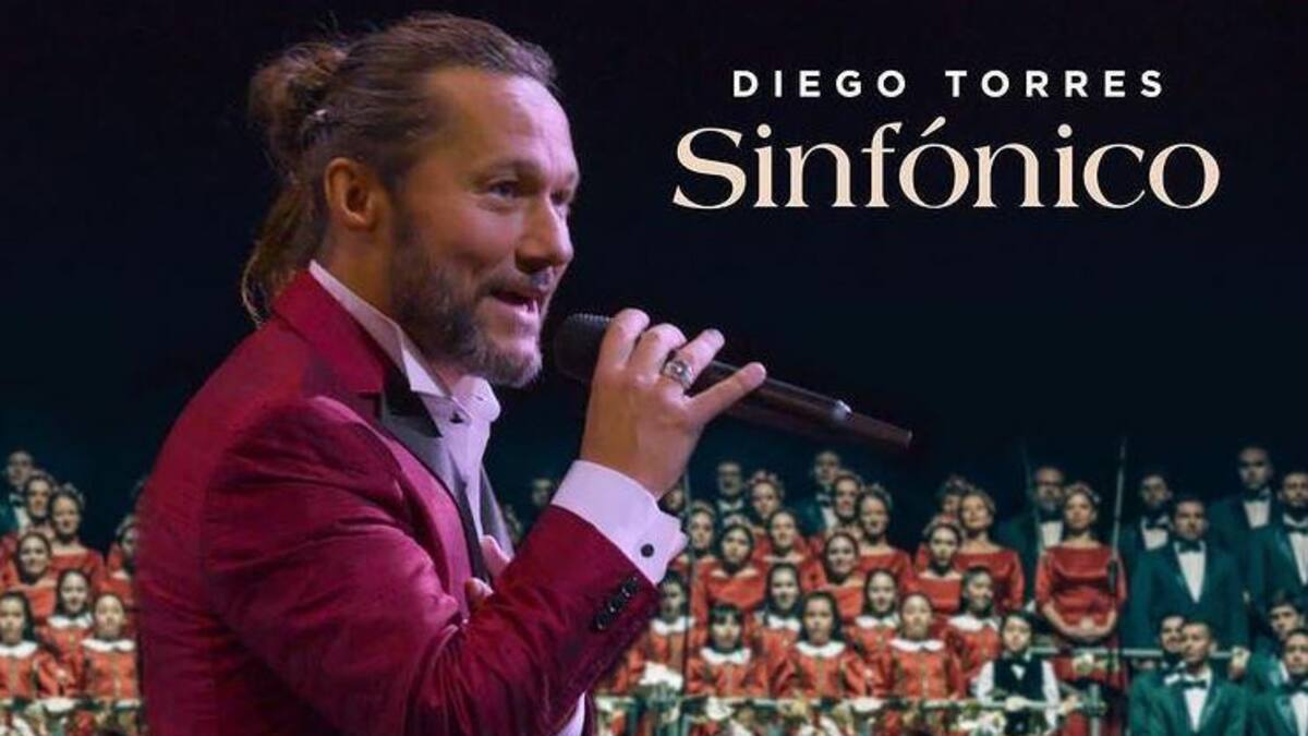 "Diego Torres sinfónico" , el cantante compartió una versión increíble del clásico "Tratar de estar mejor"