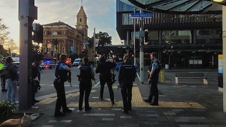 Tiroteo en Auckland a días del comienzo del Mundial de fútbol femenino. Foto: REUTERS.