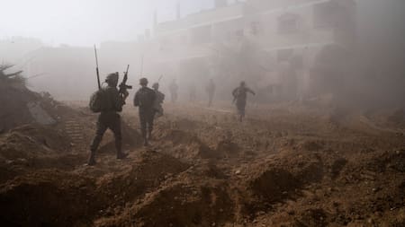 Ejército israelí en Gaza. Foto: Reuters.