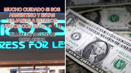 Un argentino vivió una incómoda situación tras pagar con dólares de "cara chica" en Estados Unidos. Foto: captura - NA.