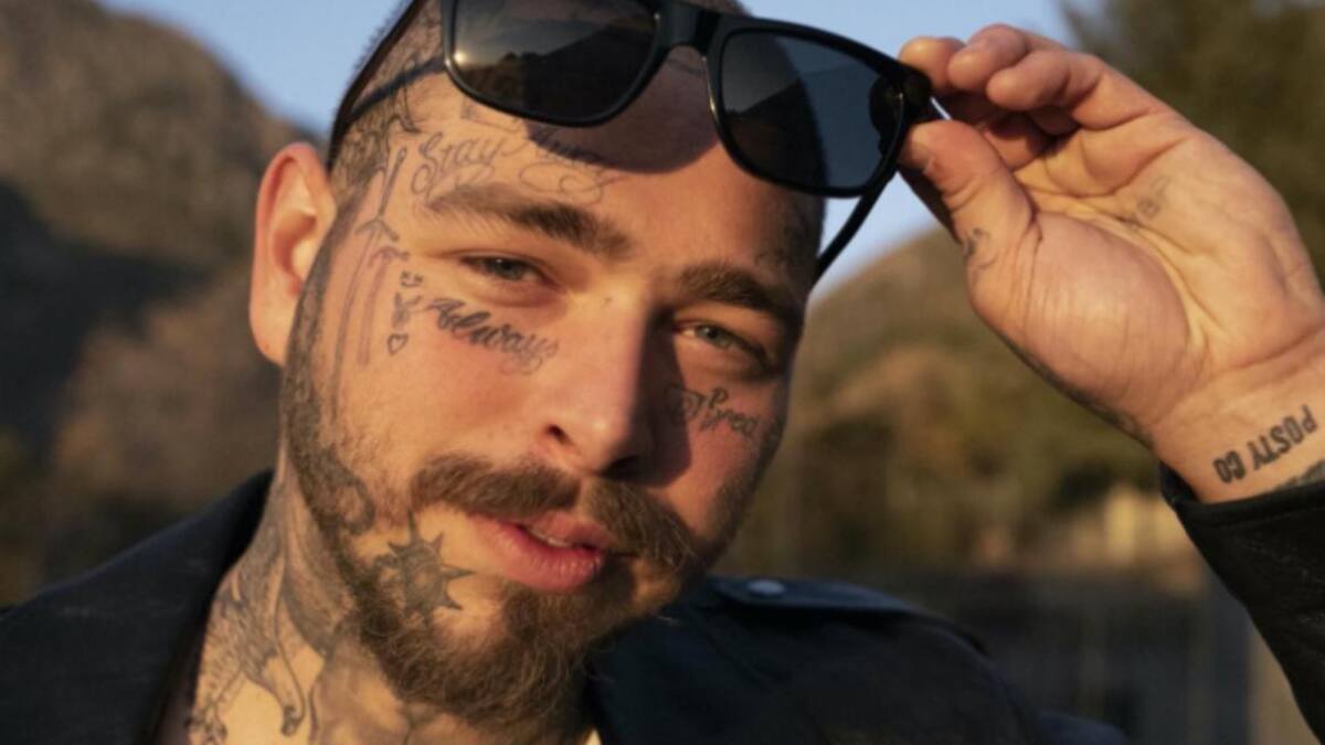 Post Malone. Foto: Instagram/postmalone.