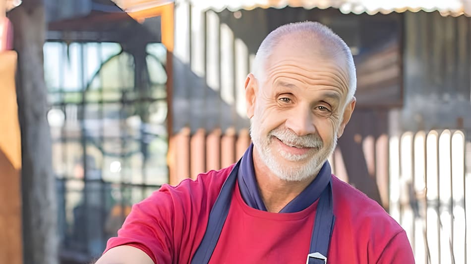 Christian Petersen, famoso cocinero argentino.