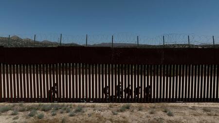 Frontera México-Estados Unidos. Foto: Reuters