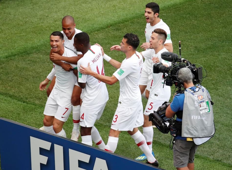 Portugal vs. Marruecos - Cristiano Ronaldo - Mundial de Rusia 2018 - Reuters