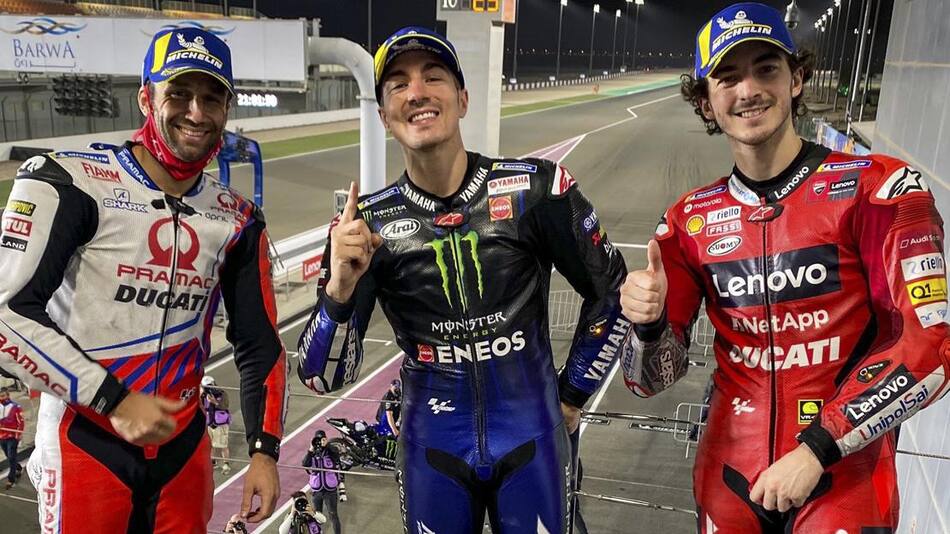triunfo de Maverick Viñales, Moto GP, motociclismo, Foto NA