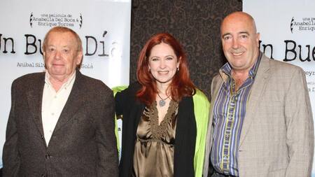 Nicolás del Boca, Andrea del Boca y Enrique Torres