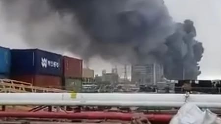 Alertan sobre la presencia de contaminantes en sur de Israel: fragmentos de un misil iraní cayeron sobre una planta química