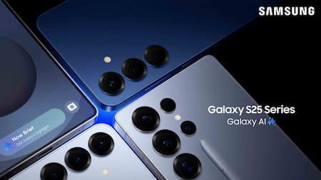 Nuevos Samsung Galaxy S25. Foto: Samsung