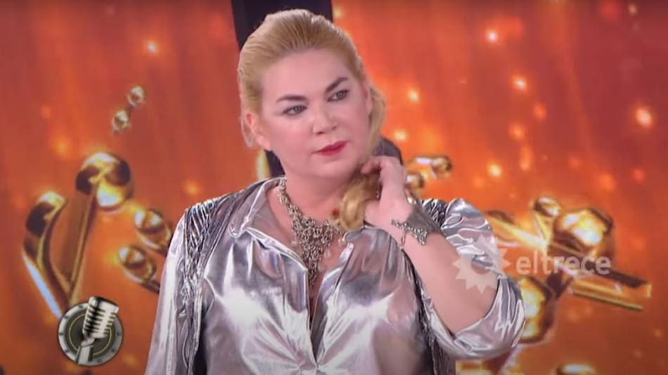 Esmeralda Mitre en el Cantando