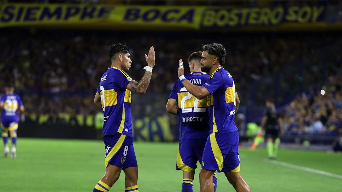 Boca Juniors vs Rosario Central. Foto: NA/Mariano Sánchez