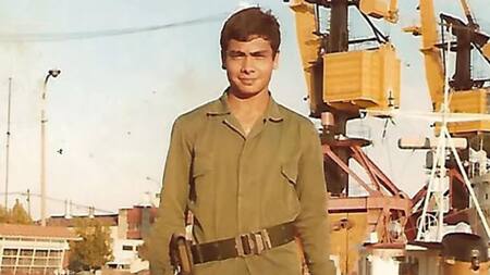 Jorge Eduardo López, soldado caído en Malvinas. Foto: Gentileza Claudia López.