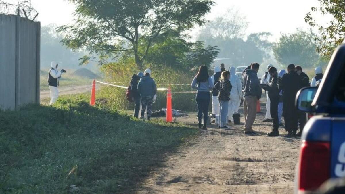 Doble asesinato en Gobernador Galvéz en Rosario. Foto: rosario3