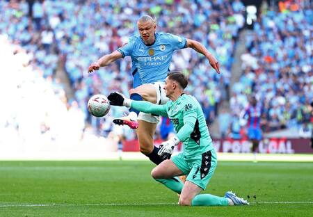 Crystal Palace vs Manchester City, final de la FA Cup. Foto: Reuters/Andrew Boyers