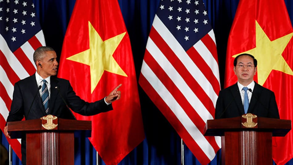Obama en Vietnam (Reuters)