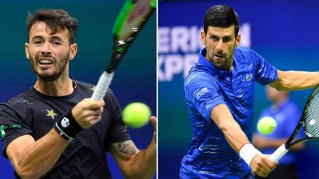 Juan Ignacio Londero vs. Novak Djokovic, Us Open, tenis, REUTERS