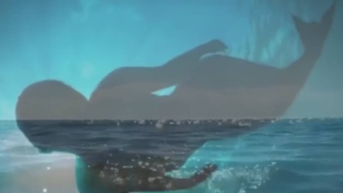 Sirena en el Lago Titi Caca