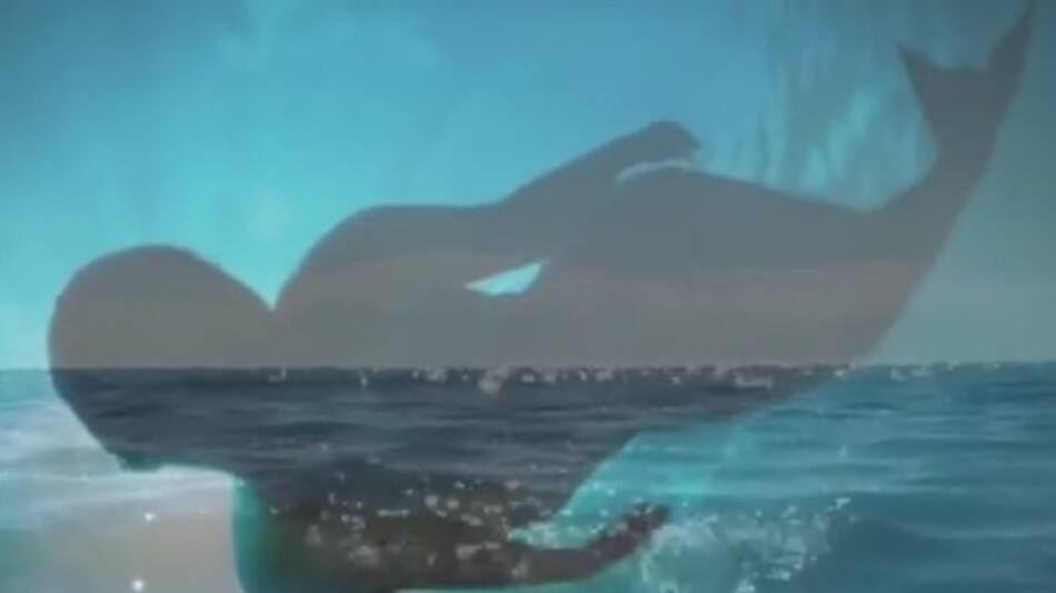 Sirena en el Lago Titi Caca