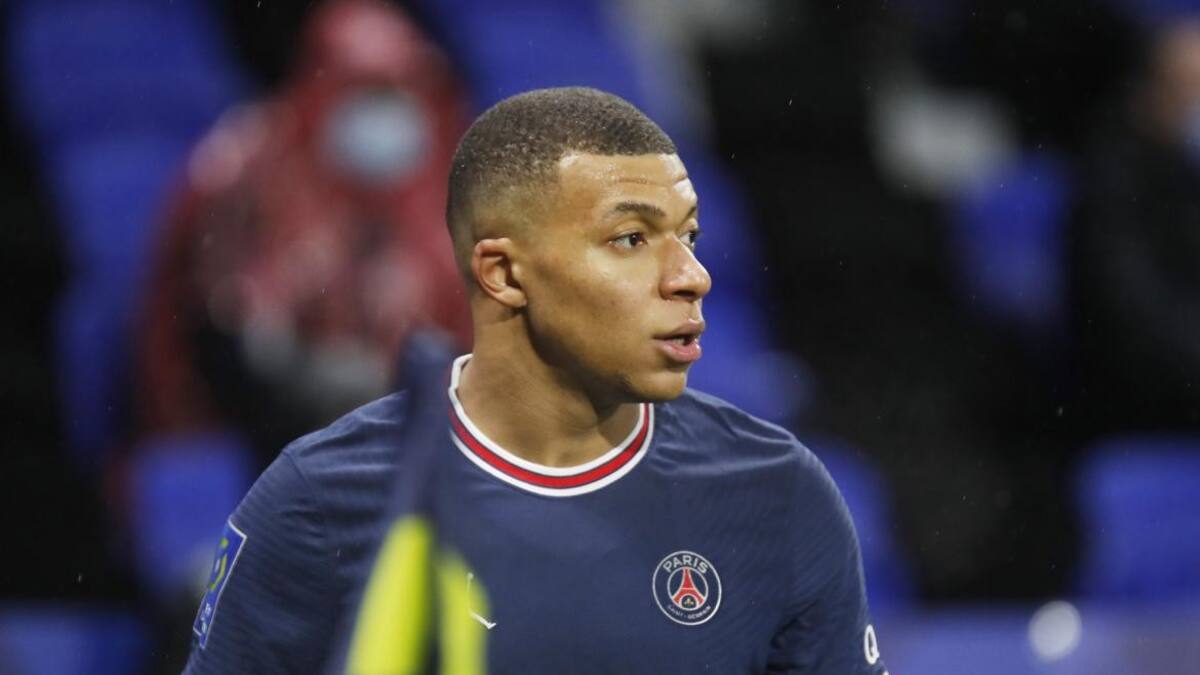 Kyllian Mbappé, PSG de Francia. Reuters