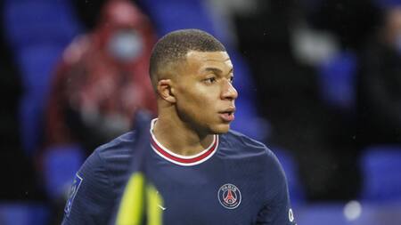 Kyllian Mbappé, PSG de Francia. Reuters