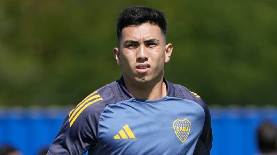 Alan Velasco, nuevo jugador de Boca. Foto: Instagram @bocajrs