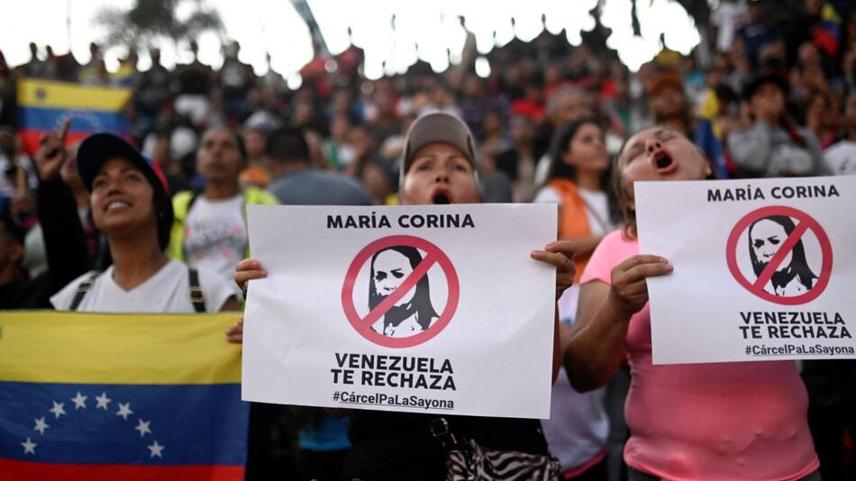 Marchas pro-Maduro en Venezuela. Foto: Reuters