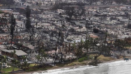 Incendios en Hawai. Foto: Reuters.