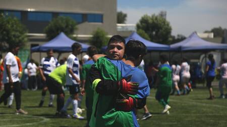 Fútbol Inclusivo en Merlo, foto: Sebastían Gil Miranda