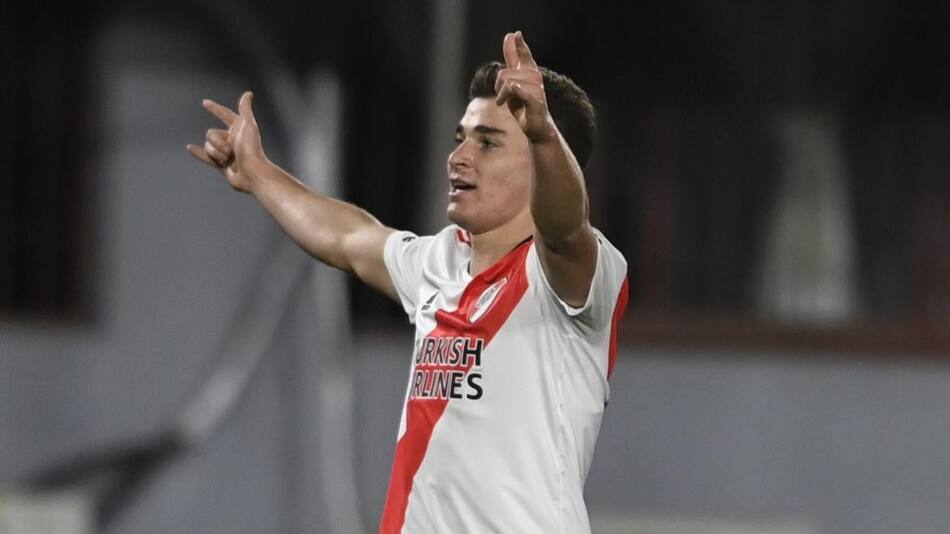 Julián Álvarez, River Plate. Foto: NA.