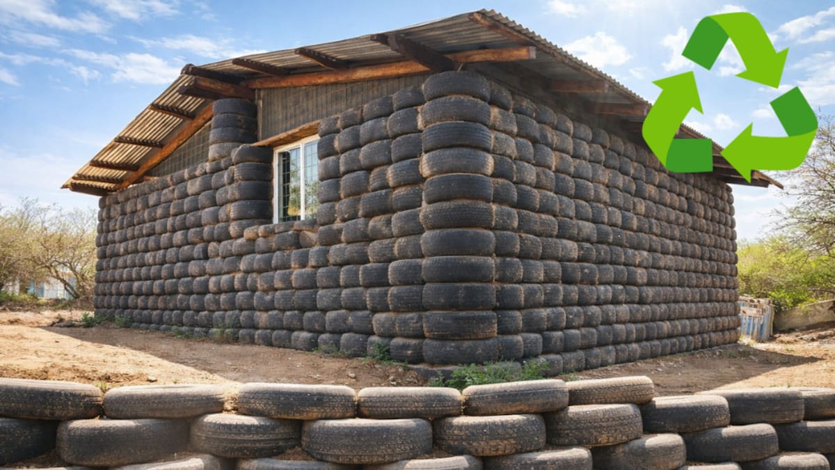 La arquitectura sostenible llegó para quedarse: así son las “Earthships”, las casas recicladas que generan energía propia
