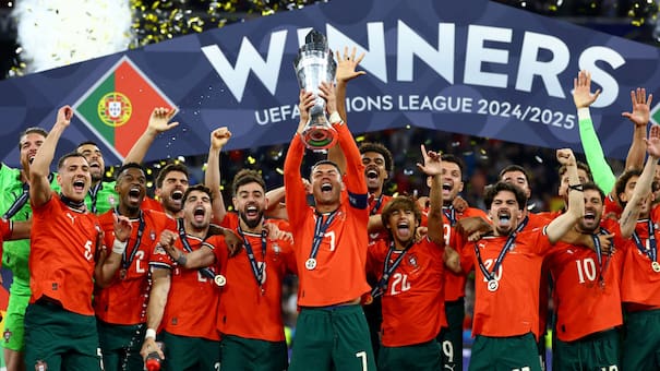 Lo viejo funciona: Cristiano Ronaldo le ganó el duelo a Lamine Yamal y Portugal se consagró en la Nations League ante España