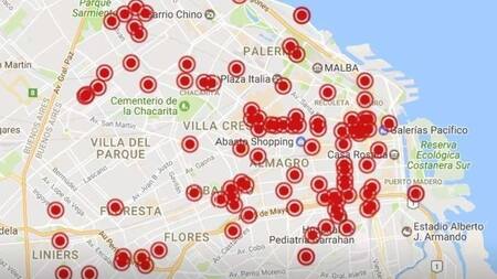 Mapa de cámaras de fotomulta