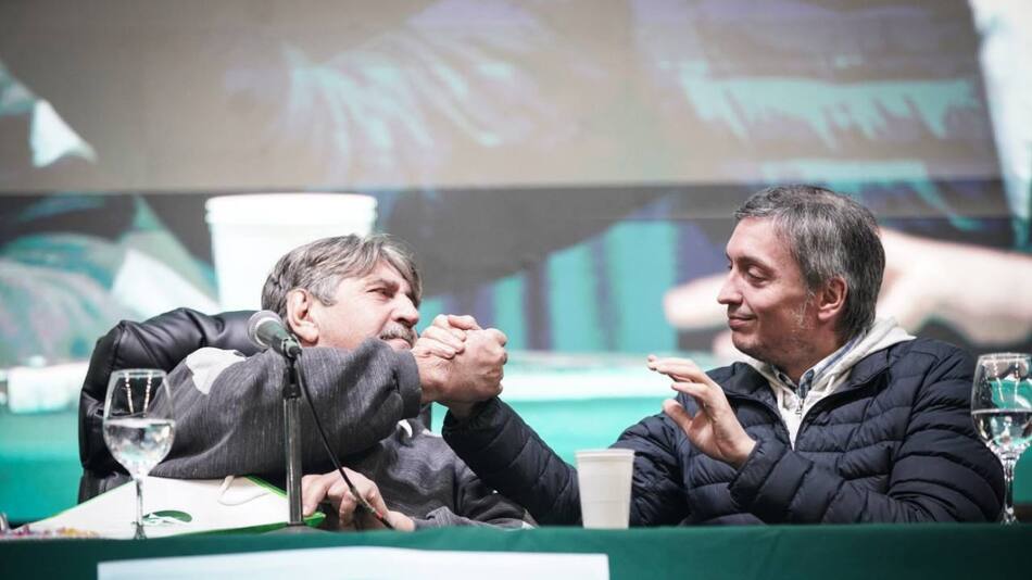 Máximo Kirchner cerró el acto de SMATA en La Matanza