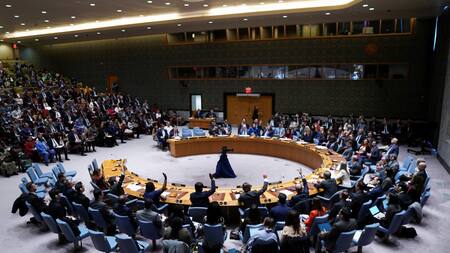 Consejo de Seguridad de la ONU sobre la guerra en Gaza. Foto: REUTERS.