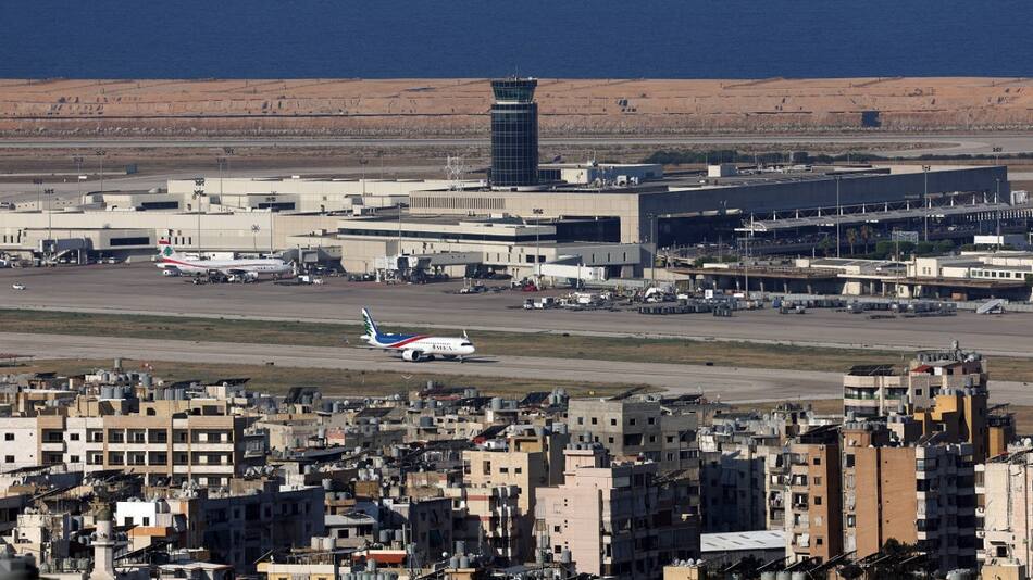Aeropuerto de Beirut. Foto: Reuters.