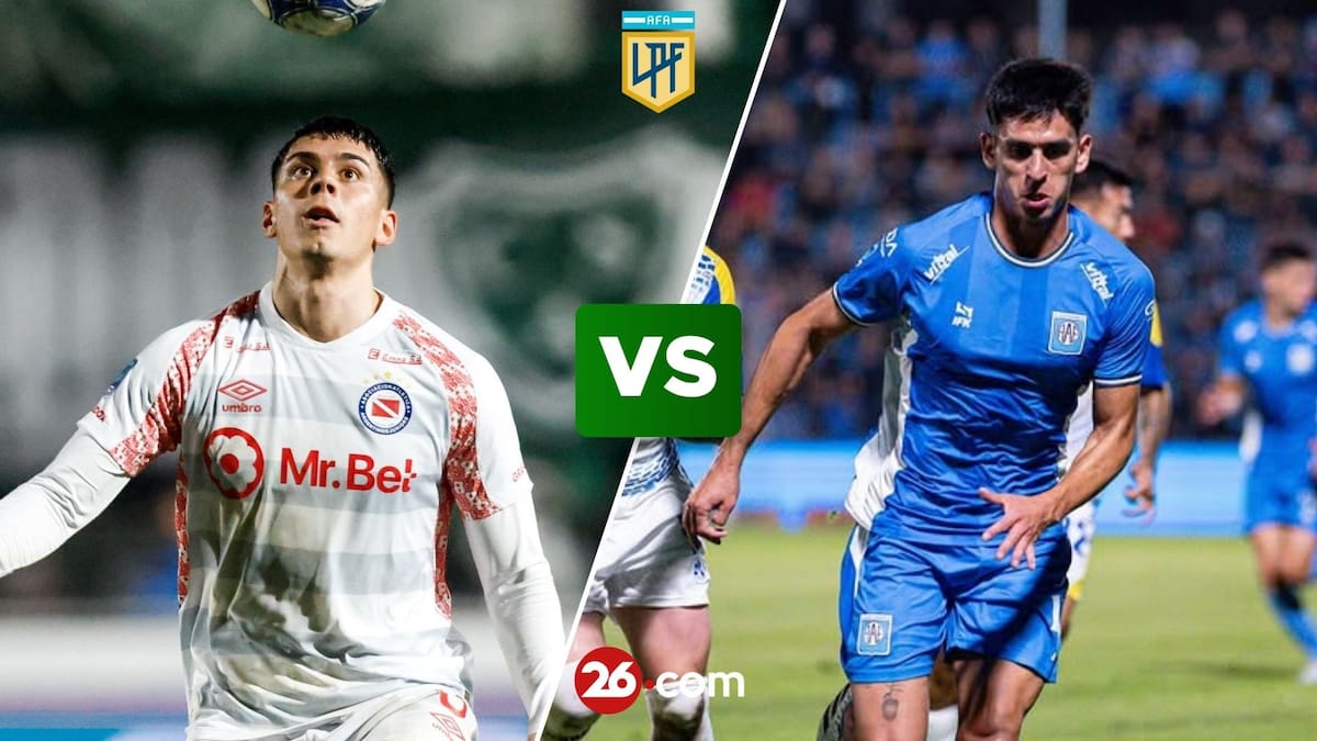 Argentinos Juniors vs Estudiantes RC por el Torneo Clausura 2026.