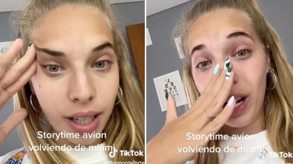 Pasajera que vivió un asqueroso momento durante un vuelo en EE.UU.