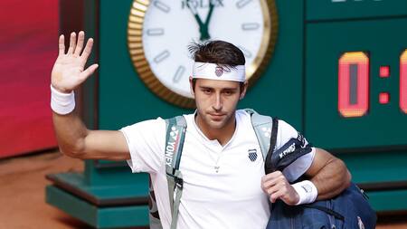 Tomas Etcheverry en el Masters 1000 de Madrid. Foto: EFE