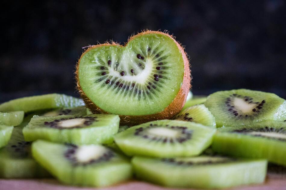 Kiwi, fruta, saludable. Foto: Unsplash