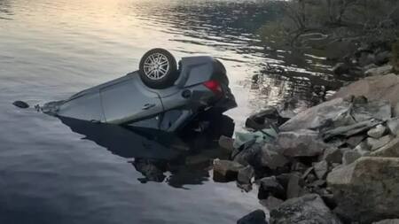 Accidente en San Martín de los Andes. Foto: Portal Diario