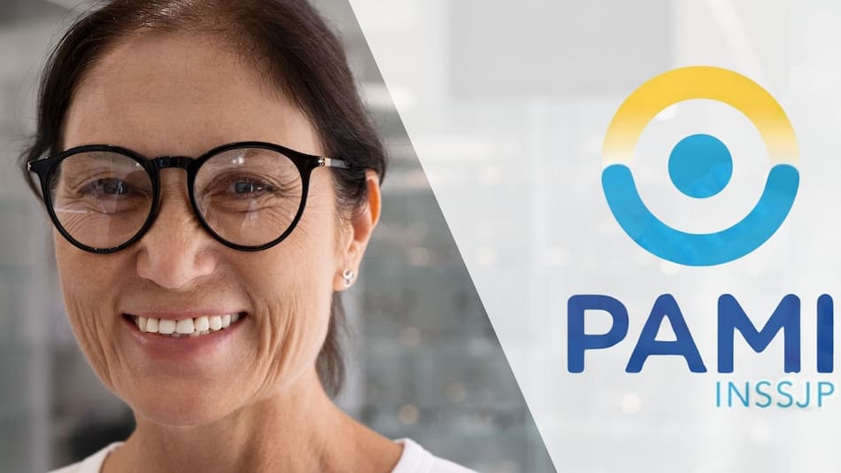 Anteojos gratuitos del PAMI.