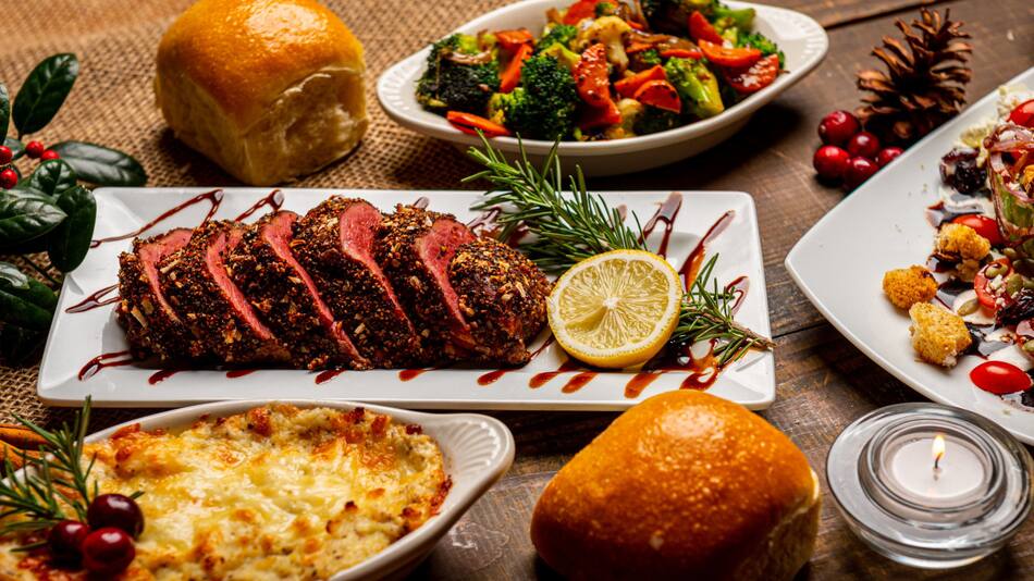 Cena, navidad. Foto: Unsplash