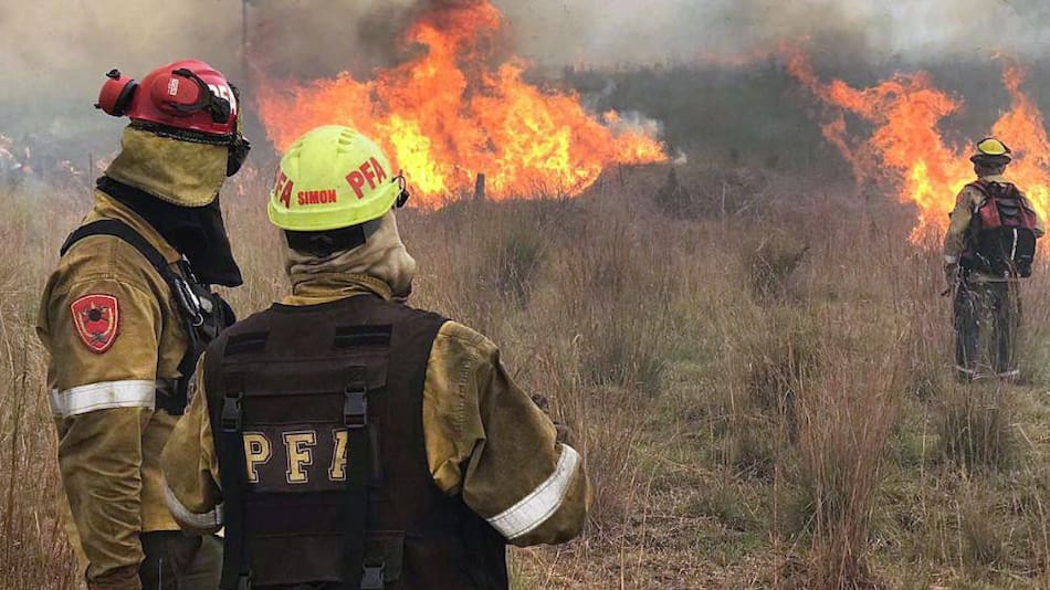 Incendios en Corrientes, NA