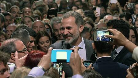 Recepción de los Reyes de España para políticos, famosos e intelectuales, Felipe VI, NA