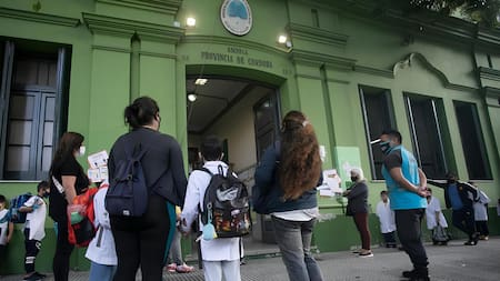 Vuelta a las clases tras las vacaciones de invierno. Foto: NA.