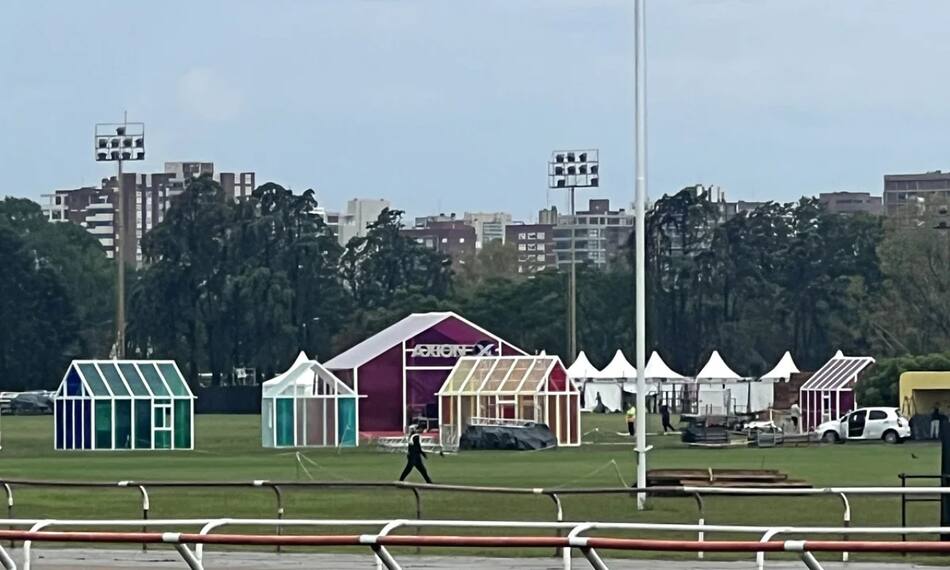 Lugar donde se lleva a cabo el Lollapalooza en Argentina. Foto: NA.