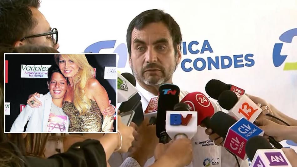 Enrique Concha, Médico que operó a Máximo Menem Bolocco