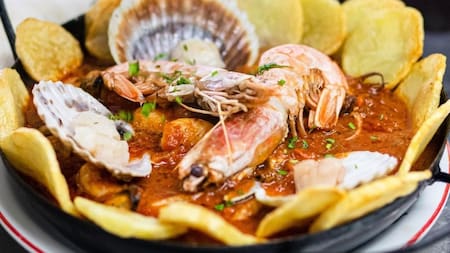 Restaurante Montañeses, comida española.